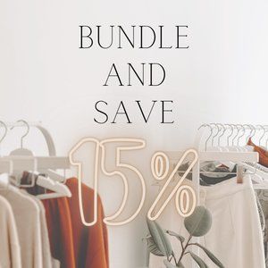 Bundle and Save 15%!